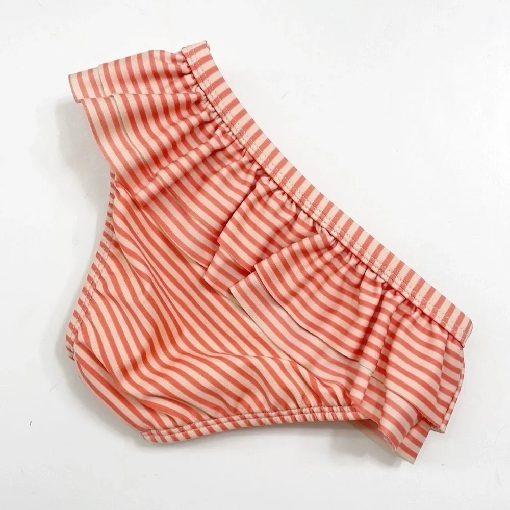 Cat & Jack toddler girls striped swim diaper